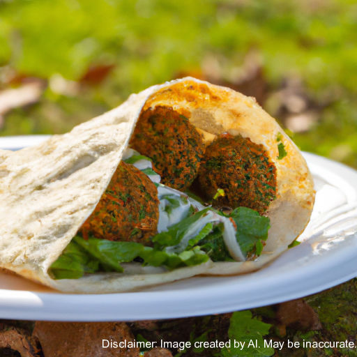 image of Vegan Falafel Wrap