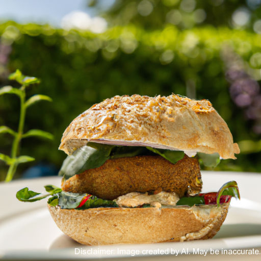 image of Vegan Veggie Burger