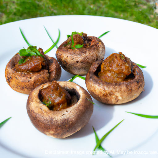 image of Vegan Stuffed Mushrooms