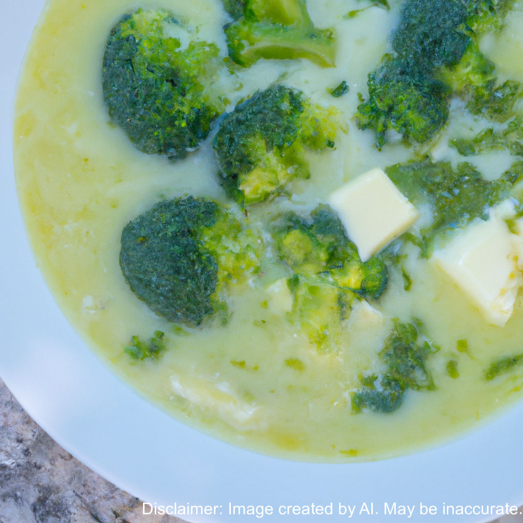 Vegan Broccoli and Cheese Soup