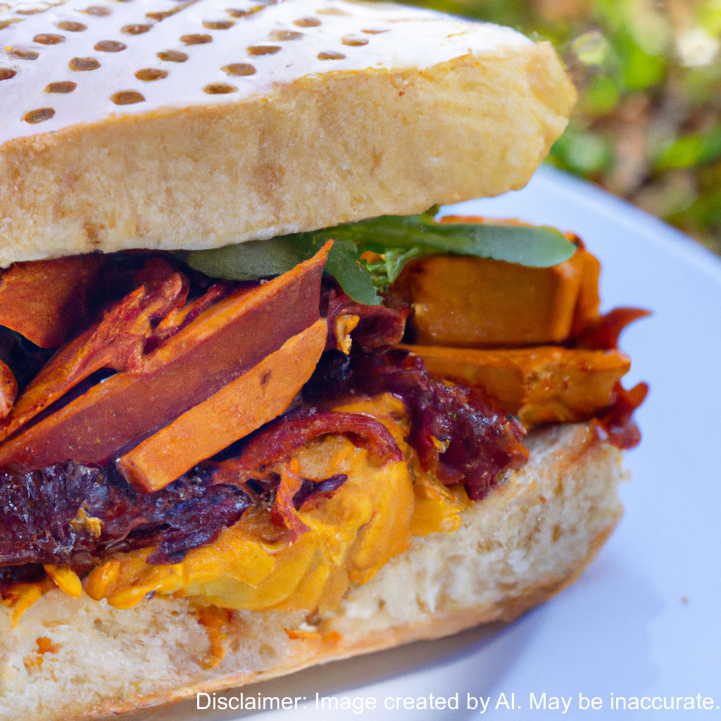 Vegan BBQ Pulled Jackfruit Sandwich