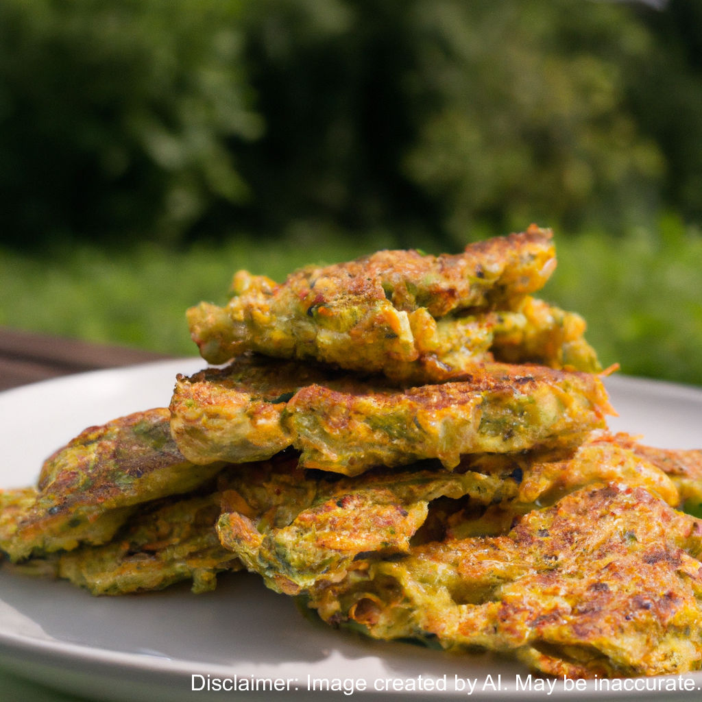 Vegan Zucchini Fritters