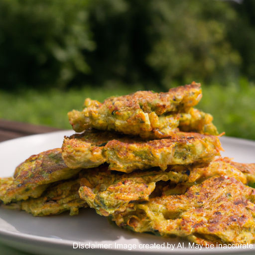 image of Vegan Zucchini Fritters